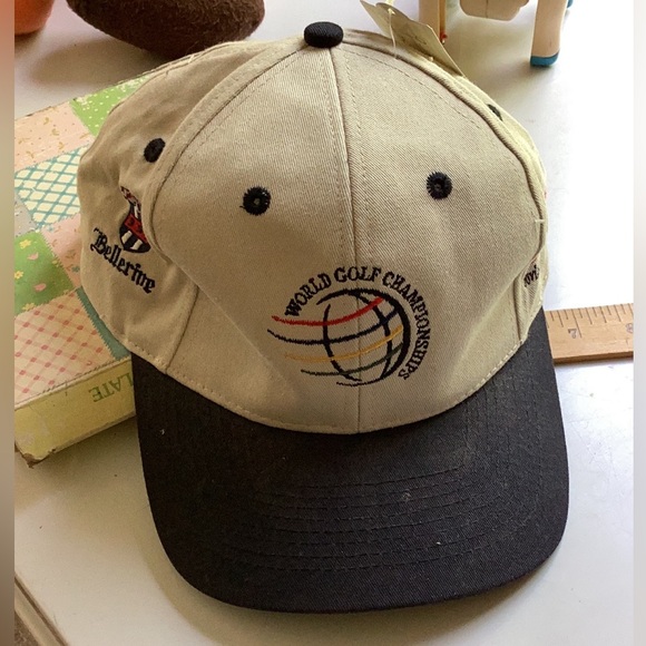 Tiger Woods WORLD GOLF CHAMPIONSHIP CAP  Bellerive 2011  RARE 9-11 Event - Picture 2 of 16